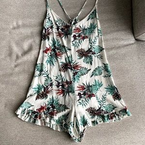 Flowy beach romper